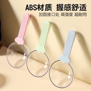 Cuillère multifonctionnelle pour nourriture pour chat avec échelle de mesure, cuillère pour nourriture pour chien, cuillère pour nourriture pour animaux de compagnie avec clip, transparente et visible - Product Image 5