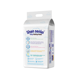 Mềm tã chất lượng cao Tã em bé mới sinh ra dùng một lần pull-up quần bán buôn OEM số lượng lớn tùy chỉnh shensenlei - Product Image 5