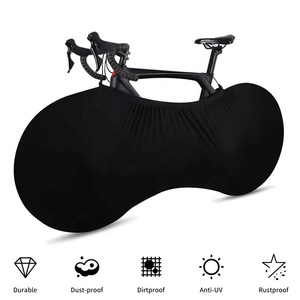 IRONDONKEY BMX et vélo de <span class=keywords><strong>route</strong></span> <span class=keywords><strong>housse</strong></span> anti-poussière <span class=keywords><strong>roue</strong></span> de protection et Protection solaire <span class=keywords><strong>housse</strong></span> de vêtements <span class=keywords><strong>housse</strong></span> de vélo en Nylon Durable - Product Image 4