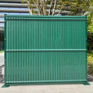 Clôture en fer 3D verte anti-UV, panneau <span class=keywords><strong>de</strong></span> clôture <span class=keywords><strong>de</strong></span> qualité supérieure, résistance accrue, sécurité, installation facile pour des solutions d'intimité modernes - Product Image 6