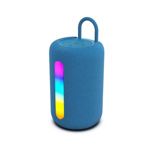 Portable <b>Bluetooth</b> <b>Speaker</b> With RGB Lighting Rechargeable Battery Outdoor Use Black - Product Image 5
