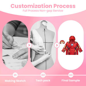 Chaqueta con Capucha de <span class=keywords><strong>Iron</strong></span> <span class=keywords><strong>Man</strong></span>, Diseño de Armadura con Estampado de Máscara, para Uso Casual, Gran Venta - Product Image 2