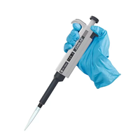 Pipette en plastique monocanal à volume réglable de haute précision, entièrement autoclavable pour usage en laboratoire, marque Yicare, garantie 3 ans