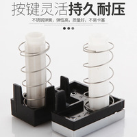 Botón de descarga doble universal rectangular/ovalado para inodoro, accesorios ligeros de 0.05 kg para tanque de agua de uso general.