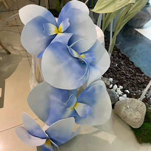 Decoraciones <span class=keywords><strong>de</strong></span> <span class=keywords><strong>Flores</strong></span> Artificiales <span class=keywords><strong>de</strong></span> Orquídeas Gigantes, Modernas, Sencillas, Ecológicas, Impermeables, <span class=keywords><strong>de</strong></span> EVA, para Bodas, Eventos, Fiestas al Aire Libre - Product Image 4