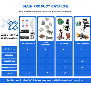 Châssis de drone professionnel en alliage de magnésium et d'aluminium moulé sous pression pour applications de quadricoptères et de drones - Product Image 3
