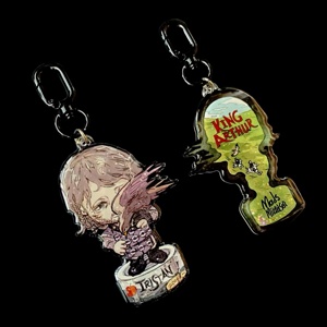 OEM ODM Charm de Acrílico Epoxi de Doble Cara de 4.7 cm con Personaje de Anime Mads Mikkelsen, 9 Diseños, Coleccionable para Fans - Product Image 2