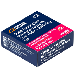 Plaquette de tournage CNMG 80 degrés négative grade SX pour l'usinage des métaux - Product Image 1