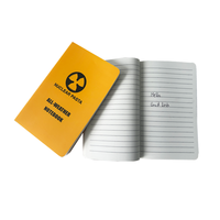 Carnet imperméable A6 en papier pierre avec reliure parfaite