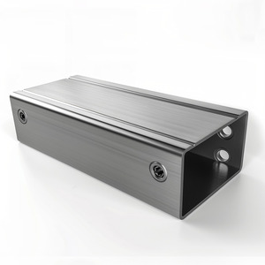 Boîtier électronique en aluminium anodisé brossé sur mesure, fabrication OEM, vente en gros - Product Image 1