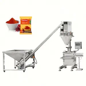 Powder filler baking powder packing machine 1kg spice in bottle