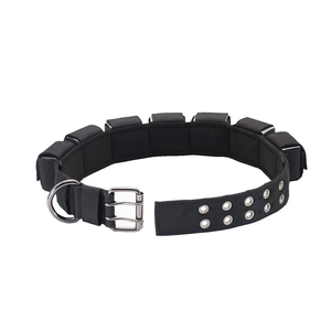High End Heavy Duty Nylon Adjustable Quick Release Classic Simple <b>Pet</b> Dog Collar with Metal Buckle for Big Dogs Training - Product Image 2