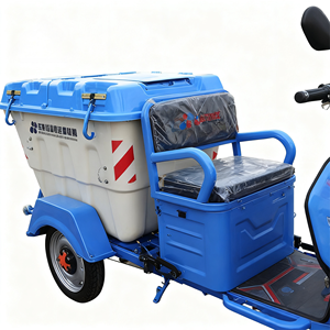 Triciclo de 3 Ruedas para Transporte de Mariscos y Frutas con Superficie Higiénica, Vehículo Abierto de Descarga Rápida - Product Image 4