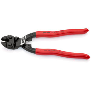 KNIPEX 71 21 200 CoBolt Coupe-fils diagonaux à double levier avec revêtement en plastique noir 200 mm - Product Image 2