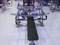 Source Usine Intérieur ROSEN Fitness Equipment Bodybuilding Acier Galvanisé Iso-latéral Horizontal Banc Presse pour Gym Center