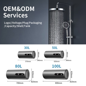 <span class=keywords><strong>Calentador</strong></span> <span class=keywords><strong>de</strong></span> Agua Eléctrico Duradero y Eficiente en Consumo <span class=keywords><strong>de</strong></span> Energía con Tanque para Uso Doméstico o Comercial Pequeño - Product Image 5