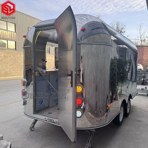 Camion barbecue Belyoo pour grillades et délices fumés avec panneau d'affichage LED et remorque alimentaire au design élégant - Product Image 3