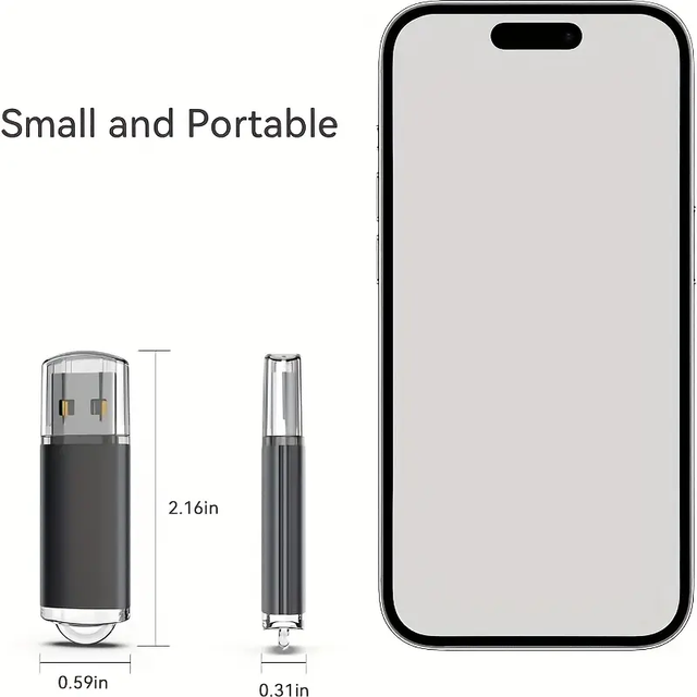 High-Speed 16GB/32GB/64GB Metal USB 2.0 Flash Drives Custom Logo Bulk Pack Swivel Design for PC Laptop TV Car Backup File