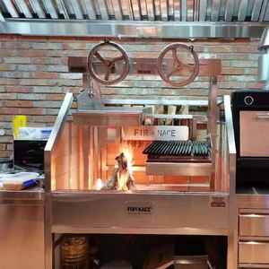 Sistema de elevación de trinquete y trinquete de carbón Ladrillos refractarios de acero inoxidable Asado <span class=keywords><strong>Parrilla</strong></span>/ Santa María/<span class=keywords><strong>Parrilla</strong></span> <span class=keywords><strong>Argentina</strong></span> - Product Image 4