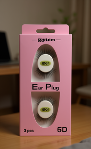 Manteaux pour femmes Korkim, bouchons d'oreilles 5D, 3 pièces, accessoire de mode - Product Image 2