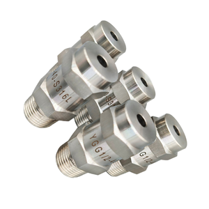 Nouvelle usine personnalisée en laiton haute pression en acier inoxydable 304 316 buse d'eau à cône plein solide marque <span class=keywords><strong>YU</strong></span> <span class=keywords><strong>HU</strong></span> - Product Image 5