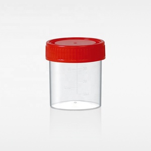 Conteneur de collecte d'urine transparent jetable certifié CE ISO pour hôpital - Product Image 1