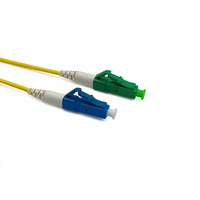 Kabel Patch Fiber Optik COMTON Duplex LC UPC ke LC APC Single Mode G.657A1 9um Kuning LSZH/PVC Bersertifikasi ROHS Panjang 1m