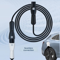 Câble d'extension de charge AC 40A Type 1 vers Type 1 (J1772) 5m, étanche IP55, vente chaude