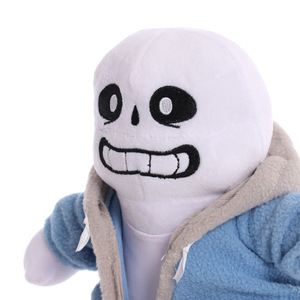23cm Sans <span class=keywords><strong>Undertale</strong></span> ตุ๊กตาผ้ากำมะหยี่เกม <span class=keywords><strong>Undertale</strong></span> Sans ของเล่นตุ๊กตายัดไส้นุ่มของเล่นสำหรับเด็กวันเกิดของขวัญคริสต์มาส - Product Image 4