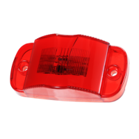 Nouvelle Feu de gabarit/feu de position latéral LED 2026 12/24V Universel - Feu de position latéral LED à lentille multicolore pour camions et fourgonnettes