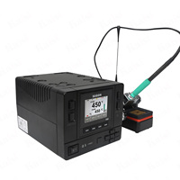 Estación de Soldadura de Precisión SUGON T66, Doble Mango Estándar, Puntas de Soldadura TJ8 TJ6, Reparación de Placas Base de Teléfonos Móviles y PCB