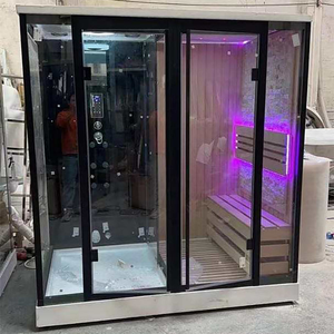 Salle de vapeur moderne en acrylique avec hydro-<span class=keywords><strong>massage</strong></span>, générateur de vapeur pour spa intérieur de villa - Product Image 1