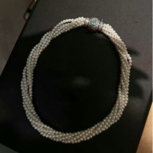 Caja de Regalo de Joyería de Alta Gama para Industria Pesada, Collar de Perlas Multicapa con Cuentas de 4-5 mm - Product Image 4