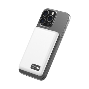 Nhà Máy Tùy Chỉnh Siêu Mỏng Xách Tay 15W Nhanh Chóng Sạc Qi2 5000MAh Điện Thoại Không Dây Ngân Hàng Điện Cho Airpods - Product Image 2