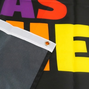 Banderas Multicolores de 3x5 pies de Poliéster Impresas Digitalmente con el Arcoíris del Orgullo LGBTQIA, la Maldad No Tiene Lugar Aquí - Product Image 4