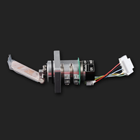 Ensemble moteur de scanner galvanométrique Au3Tech HW980 d'origine, complet avec lentille réfléchissante pour équipement de soudage laser