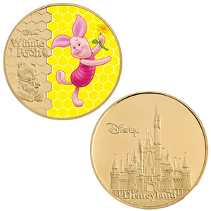 Popolare Moneta Commemorativa <span class=keywords><strong>di</strong></span> <span class=keywords><strong>Winnie</strong></span> <span class=keywords><strong>the</strong></span> <span class=keywords><strong>Pooh</strong></span>, Distintivo in Metallo Pressofuso, Regalo Confezionato Singolarmente, Souvenir in Metallo - Product Image 3