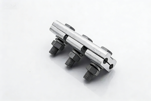 Pince de serrage à rainures parallèles JB en aluminium pour connexion de câbles, pince PG, accessoires de quincaillerie pour lignes électriques, vente en gros directe usine - Product Image 2