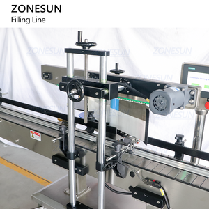 Zonesun ZS-FAL180Z10 servo bơm bánh răng Jerry có thể f-phong cách gallon chai hóa chất làm đầy chất lỏng đóng nắp và máy dán nhãn - Product Image 5