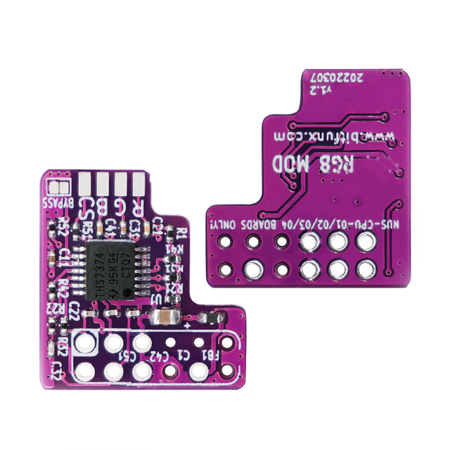 RGB Module Chip Output Accessories for N64 NTSC Game Console Modified RGB Cable and RGB Mod Kit