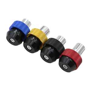 22MM MotorcycleHandle <span class=keywords><strong>Bar</strong></span> <span class=keywords><strong>End</strong></span> manubrio moto spina bilanciata manopole in alluminio estremità del cursore accessori moto - Product Image 4