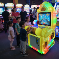 Équipement de divertissement d'arcade, jeu de pêche chanceuse pour aire de jeux pour enfants avec écran HD de 21 pouces et alimentation électrique