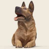 Aangepaste Polyresin Souvenir Hond Decor