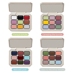 Colla per smalto per unghie design a tinta unita 2025 nuovi colori ad alta saturazione spessi possono essere sbavati gradiente Blush colla per unghie spessa può essere - Product Image 5