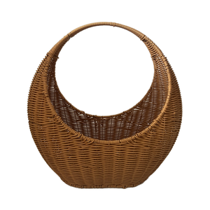 Yiqiang giỏ đựng rau Dã Ngoại đồ ăn nhẹ hoa trái cây cầm tay bằng mây đan bằng tay Giỏ Đựng Quà Tặng Giỏ đựng đồ - Product Image 1