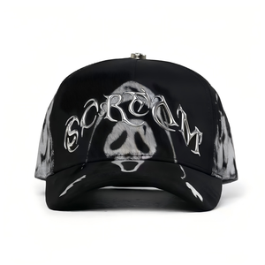 Gorras de <span class=keywords><strong>B</strong></span>éisbol Bordadas de 5 Paneles de Alta Calidad al por Mayor, Gorras G5 Barbas, Sombreros con Cruz Cromada 24k Originales - Product Image 1