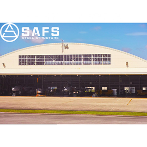 Struttura a traliccio in acciaio per hangar industriale aeronautico per impianti aeronautici - Product Image 4