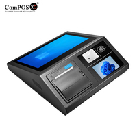 Système de point de vente Android Pro 11,6 pouces, caisse enregistreuse de comptoir avec imprimante, scanner, options NFC, WiFi, Bluetooth