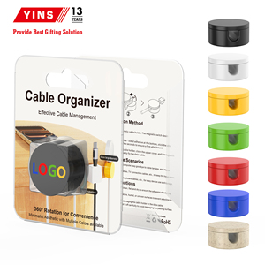 360 °   Organizador de Cables Magnético Giratorio, Soporte de Cables con Adhesivo Fuerte, Gestión de Cables de Escritorio para Cables USB-C, <span class=keywords><strong>Lightning</strong></span> y <span class=keywords><strong>HDMI</strong></span> - Product Image 3