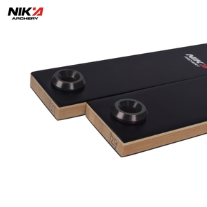 Nika Tir à l'arc Membres Personnalisé <span class=keywords><strong>Bambou</strong></span> Fibre <span class=keywords><strong>de</strong></span> Verre X1 Blanc <span class=keywords><strong>Noir</strong></span> ILF Membres Classiques - Product Image 5
